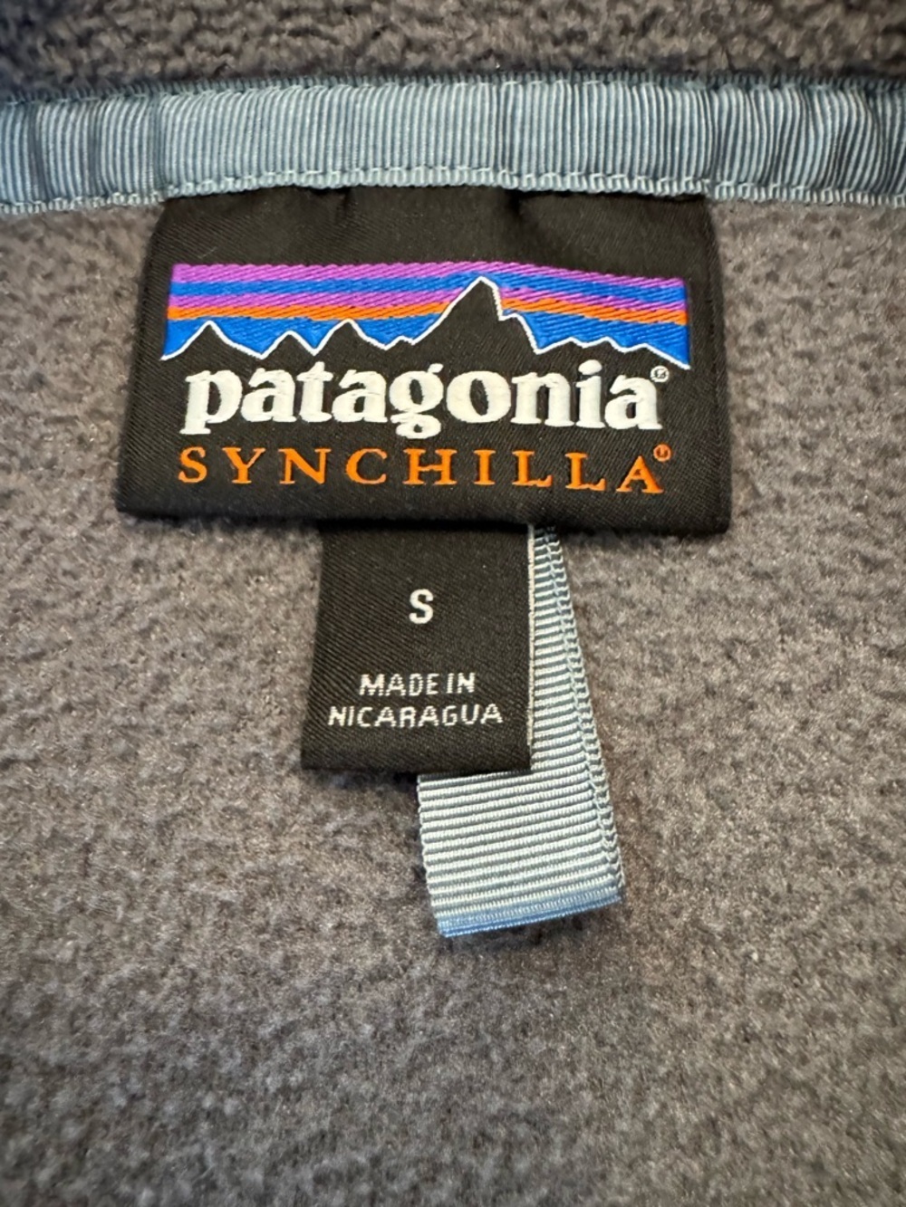 PATAGONIA Men's Lightweight Synchilla® Snap-T® Pullover Style #25580 Size Small - Picture 4 of 12